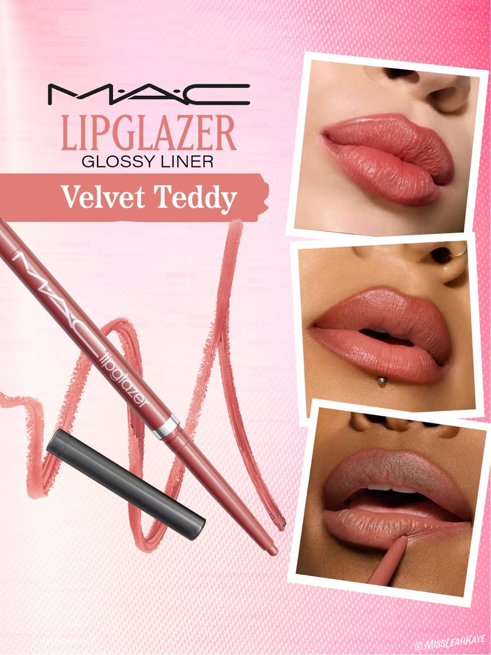 MAC Lipglazer Glossy Liner - Velvet Teddy